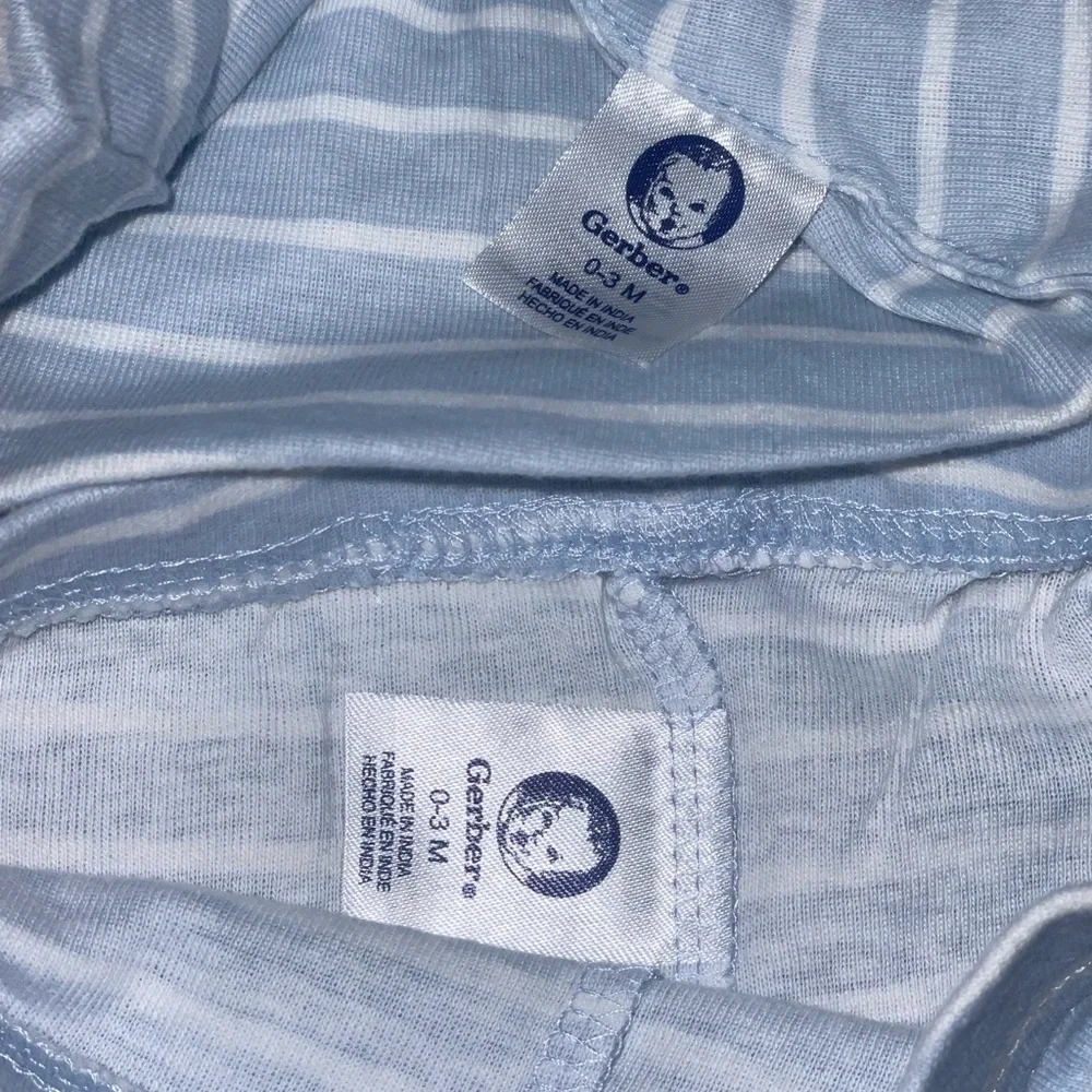 Newborn baby my first 1st Christmas Circo nighttime pants and pajama cap Gerber - Picture 5 of 5